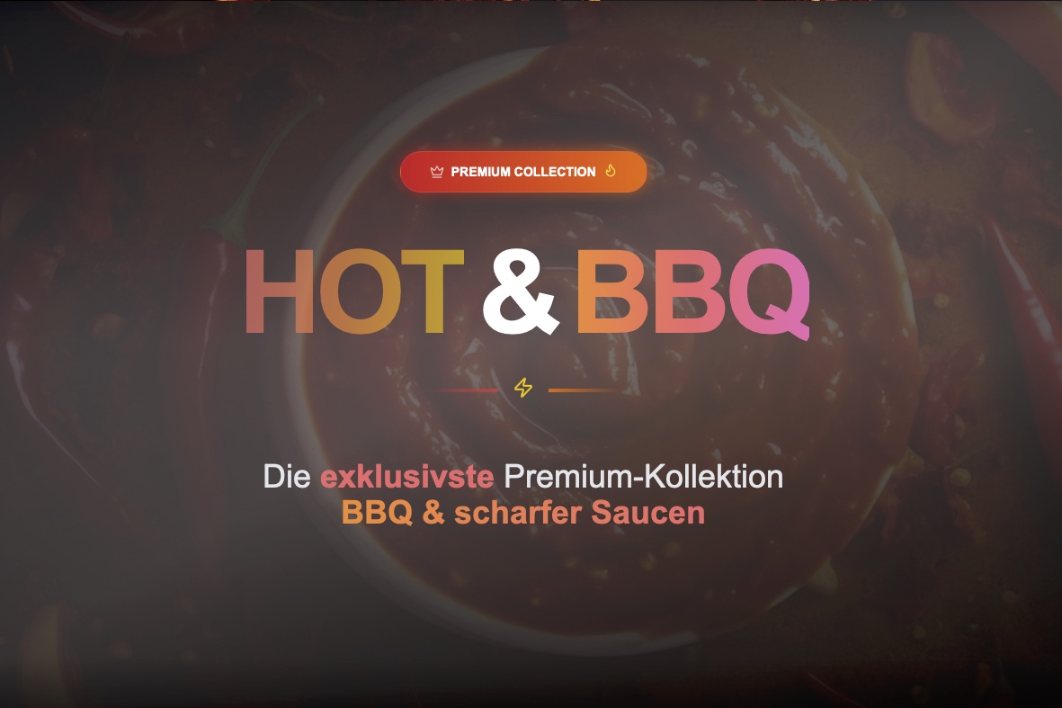 HOT BBQ Website - eCommerce Buchs SG